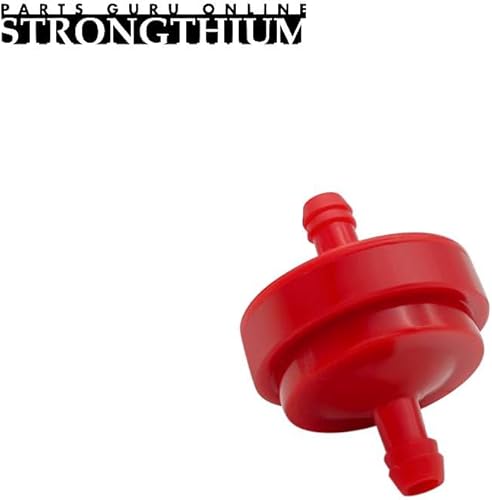 Miniatura 5 de Strongthium Lawn Mower 1/4 Inch ID Inline Gas Fuel Filter 298090S Replacement for Briggs Stratton 298090 394358 1501729MA 4105 7024751YP 951-3013 x3