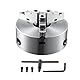 VEVOR Drehbankfutter K11-250 250mm Dreibackenfutter HT300-Material 3 Backenfutter Spannbereich 6–250mm 3-Backen, 20Cr, ≥53HRC φ80mm Bohrung Spannfutter Drechselbank Selbstzentrierend