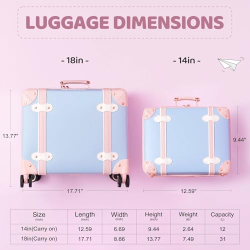 New 2Pcs Trolley Suitcases Rolling Luggage Travel Luggage Men&Women Trolley Suitcases Convenient Boarding2
