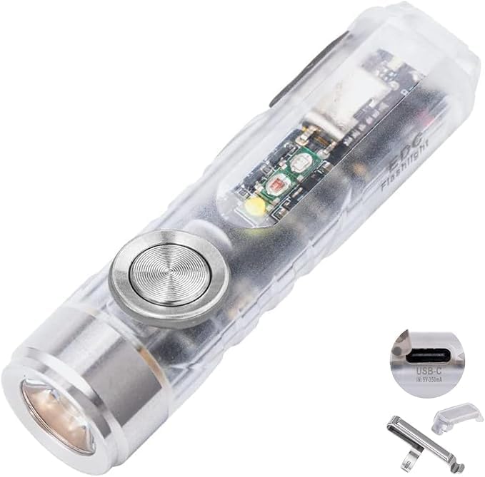 RovyVon Aurora A8 4th EDC Flashlight USB C Rechargeable Max 650 Lumens
