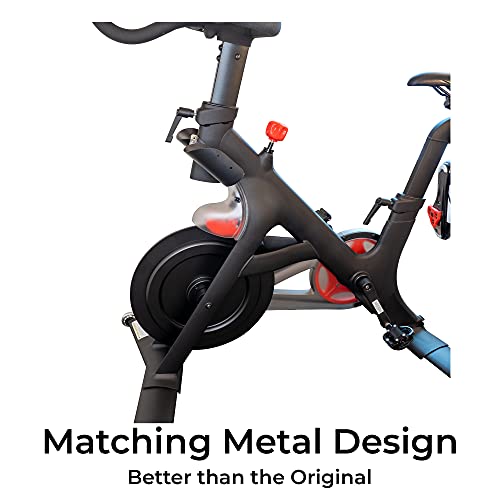 Extra Large Bottle Holders for Peloton Bike - Does NOT fit Peloton Bike+ - All Metal Design - Fits Yeti + Nalgene + Hydro Flask (2-Pack)