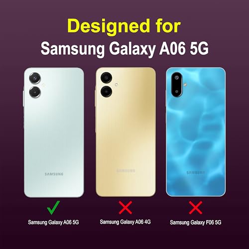 Image of Zapcase Back Case Cover for Samsung Galaxy A06 5G | Compatible for Samsung Galaxy A06 5G Back Cover | Liquid Silicon Magic Case with Camera Protection | Lavender