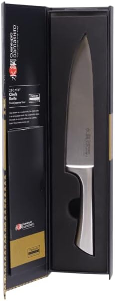 CUISINE::PRO® Damashiro® Chef's Knife (8" - Single) - Premium Japanese Steel, Razor Sharp Blade, Ergonomic Handle - Professional Chef Knife for Precision Cutting