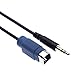 Produktbild Keple Line in Eingang Verbindungskabel Kompatibel mit Alpine kce-237b Audio zu 0815 AUX Klinke 3,5 mm Konverter Draht Kompatibel mit Alpine CDA 105RI/117RI, CDE 104BTI/103BT/102RI/101R 1m