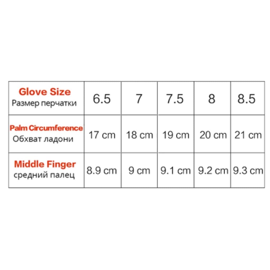Guantes cálidos para Mujer Guantes Finos de Invierno para