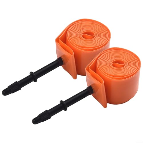 Tubo ultraligero para bicicleta de carretera 700C para diseño de TPU, peso de 28 g para un rendimiento y estabilidad óptimos (65 mm, 2 piezas)