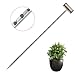 Funien Stainless Steel Soil Probe to Extract Samples for Garden Plants 14 Inch Soil Tester for All Gardeners (T Shaped Handle)