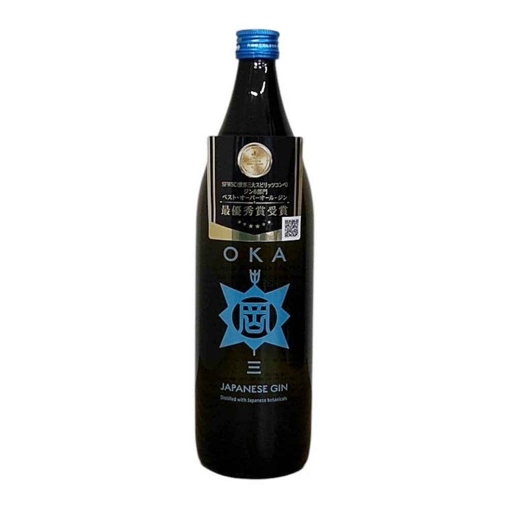 Amazon.co.jp: 熊本 堤酒造 OKA GIN (オカ ジン) 三 43° 900ml