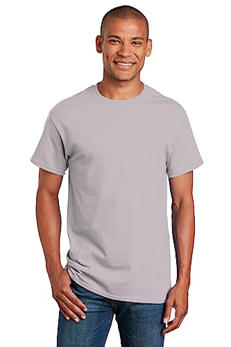 Image of Gildan Ultra Cotton Tshirt, Style G2000 2-Pack, Ice Grey (2-pack), XX-Large