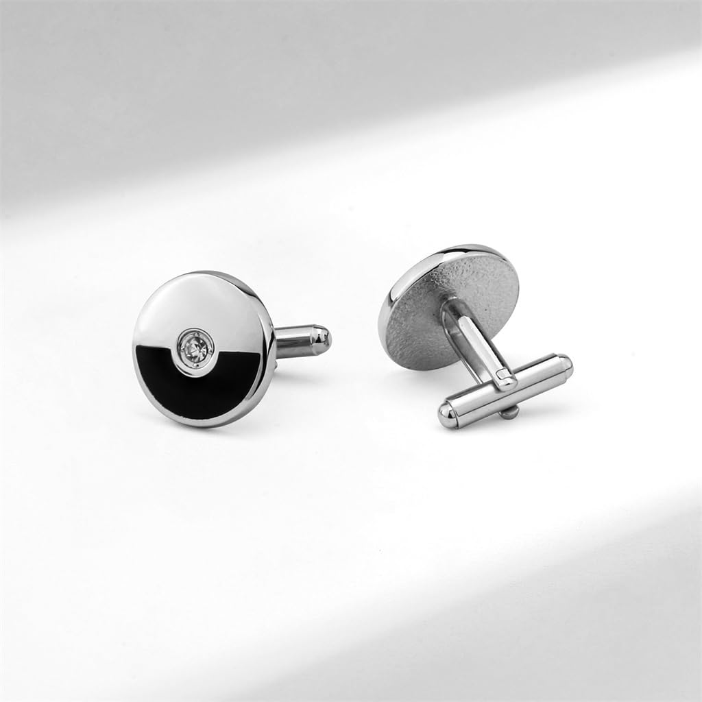 Krawattenklammer, Krawattennadel, Clip, Manschettenknöpfe, silberfarben, Diamant, Ärmel, Nails, Kreis, Kragen, Clip, Herren, Persönlichkeit, Zubehör