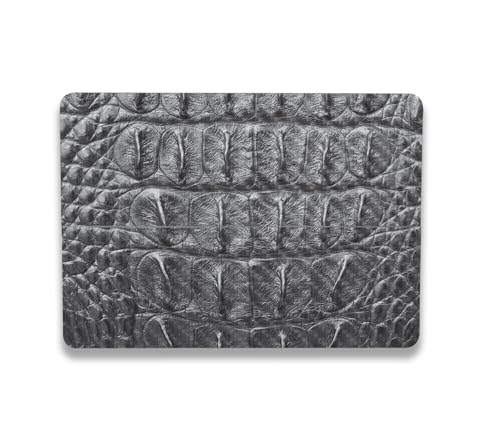 Image of MightySkins Carbon Fiber Skin Compatible with Microsoft Surface Laptop Studio 2 (2023) Full Wrap Kit - Gator Back | Protective, Durable Textured Carbon Fiber Finish | Easy to Apply | Made in The USA