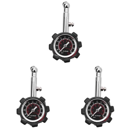Jauge de pression des pneus 100Psi pour vos trajets en voiture pack 3X