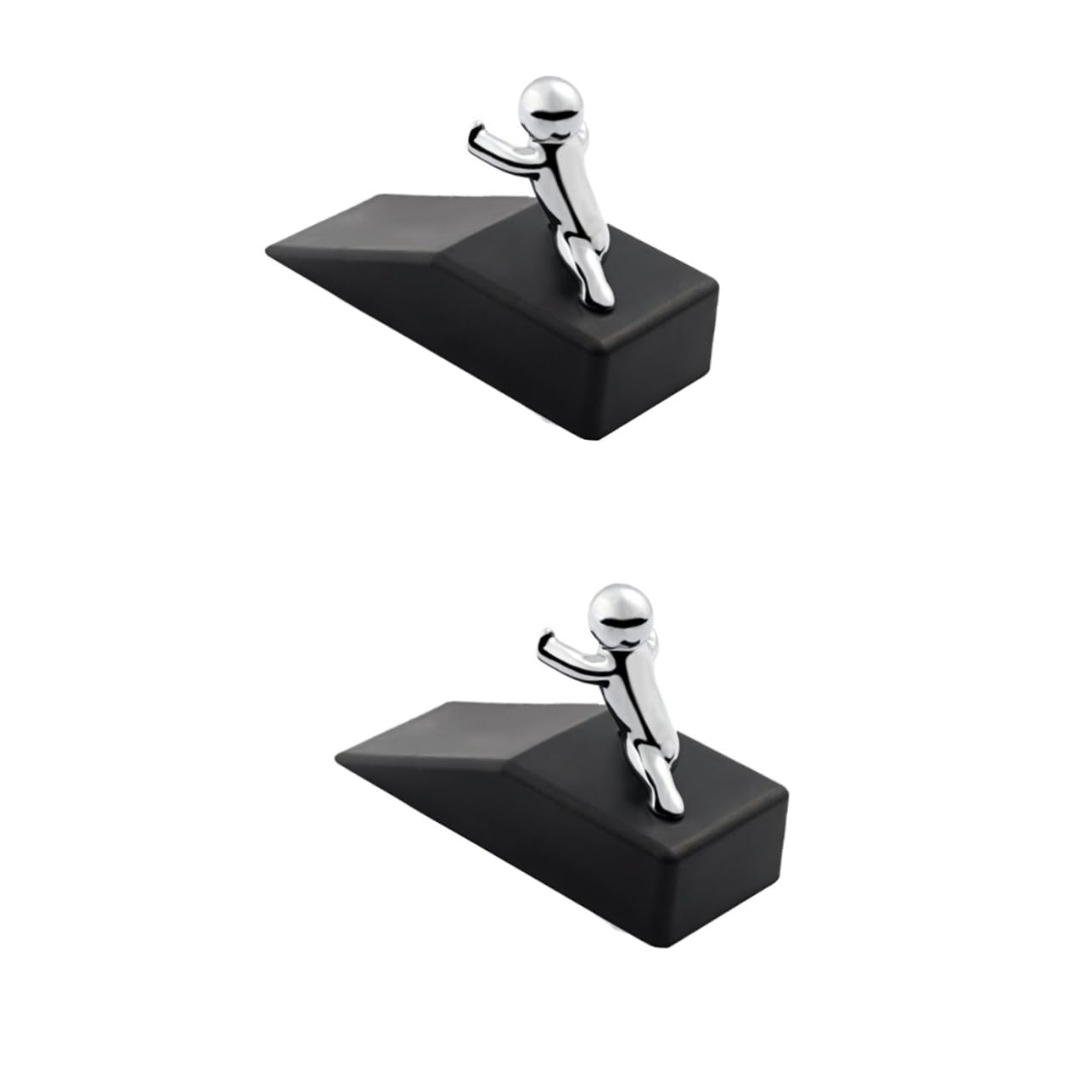 SHINEOFI Lot De 2 Butées De Porte en Caoutchouc Non Robuste pour La Maison