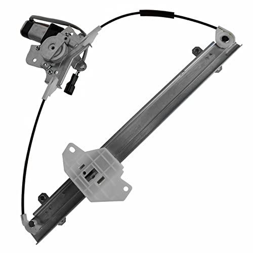 Image of TRQ Front Driver Side Power Window Motor and Regulator Assembly Power Compatible with 1996-2000 Hyundai Elantra