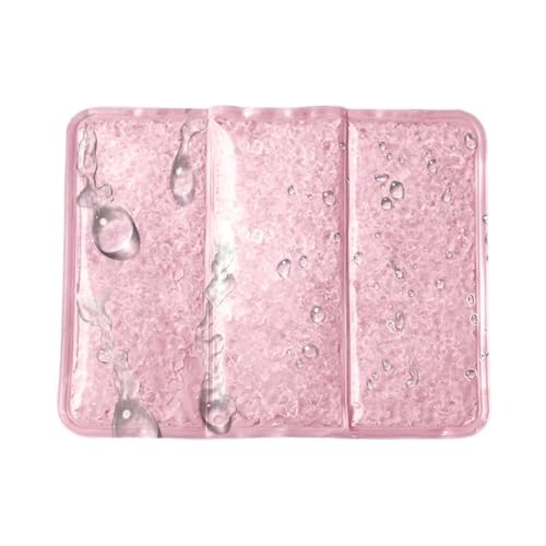 Generico Cojín de gel frío – Alfombrilla refrescante plegable | Cojín frío multiusos reutilizable para dormir, sentarse, casa, oficina, camping, actividades domésticas y al aire libre con diseño