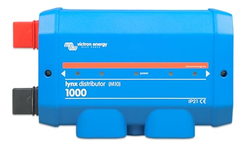 Victron Energy Lynx Distributor - Modular M10 DC Bus Bar with 4 Fuses