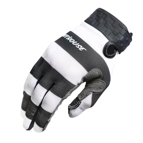 FASTHOUSE Vapor Jail Bird Glove (Black/White, Small)
