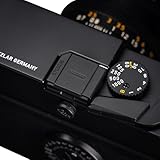 純銅製ホットシューカバー（マットブラック） ホットシュー保護・防塵・防湿｜CNC加工 寸法精度 Leica M/Q／FUJIFILM X100/X-T30/X-H2／Nikon Z 等 汎用対応