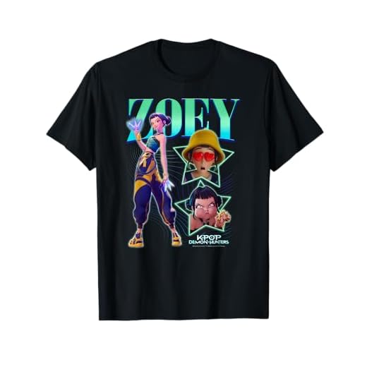 Kpop Demon Hunters Halloween Zoey Showcase Y2K Style Poster T-Shirt