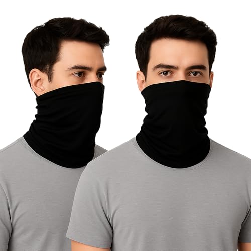 Image of Bandana for Men & Women | UV Protection, Breathable & Lightweight Face Cover | Multipurpose Headwrap, Headband & Neck Scarf for Sports, Outdoor, Travel & Daily Use
