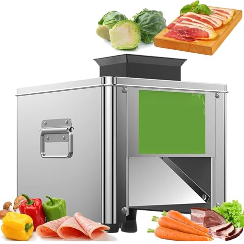 Cortadora de Carne Eléctrica 850W Acero Inoxidable