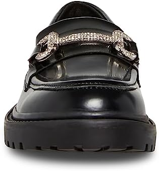 Steve Madden Girls Shoes Girls Vanessa Loafer, Black, 1 Little Kid | Image 1