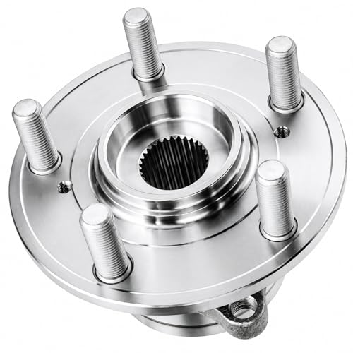 Image of MotorbyMotor 513267 Front Wheel Bearing Hub Assembly Fits for 2009-2015 Honda Pilot, 2007-2013 Acura MDX, 2010-2013 Acura ZDX Low-Runout OE Replacement Hub Bearing 5 Lugs w /ABS