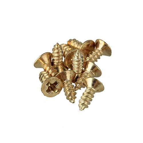Tornillos de madera cabeza plana RDEXP 2 x 6mm miniatura 3