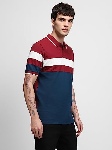 Image of Dennis Lingo Men's Cotton Solid Slim Fit T-Shirt