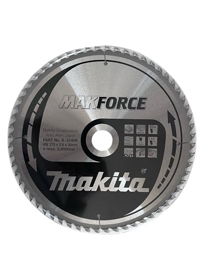 Makita makforce saege feuilles, 270 x 30 mm 60-tooth, 32409