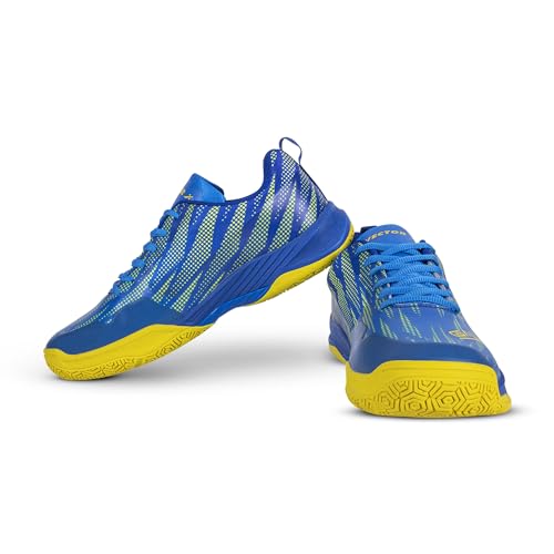 Image of Vector X Galaxy Badminton /Tennis Court Shoe, Breathable Mesh, TPU Fusing, Rubber Outsole for Enhanced Durability, Traction and Slip Resistance, Light Weight Shoe