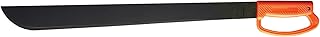 Ontario Knife Company 8521 Ontario Orange D-Handle Heavy Duty Machete 22-1/2" Fixed Blade Plain Edge