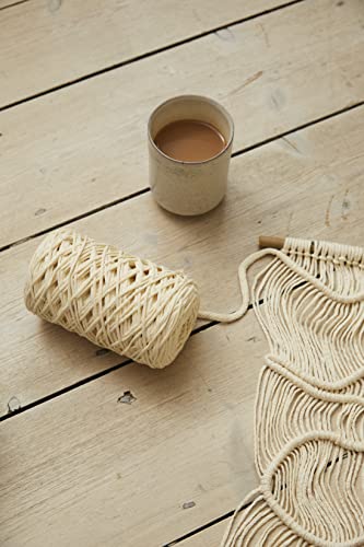 Tapiz Olas de nudos DMC: decora tu salón con un estilo boho chic único 8