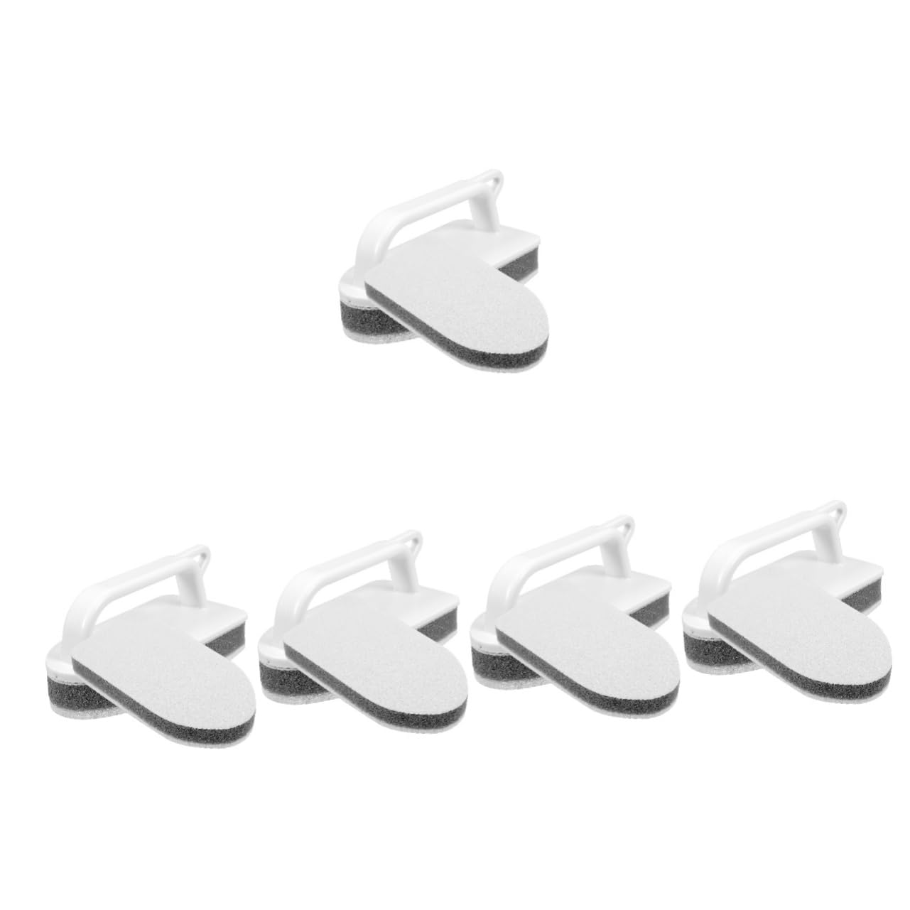 BESTYASH 5 Set Spazzola Per La Pulizia Detergente Per Il Bagno Strofinare Bagno Di Spugne Cucina Lavaggio Scrubber Pennello Per La Pulizia Della Vasca Bianca Spugna
