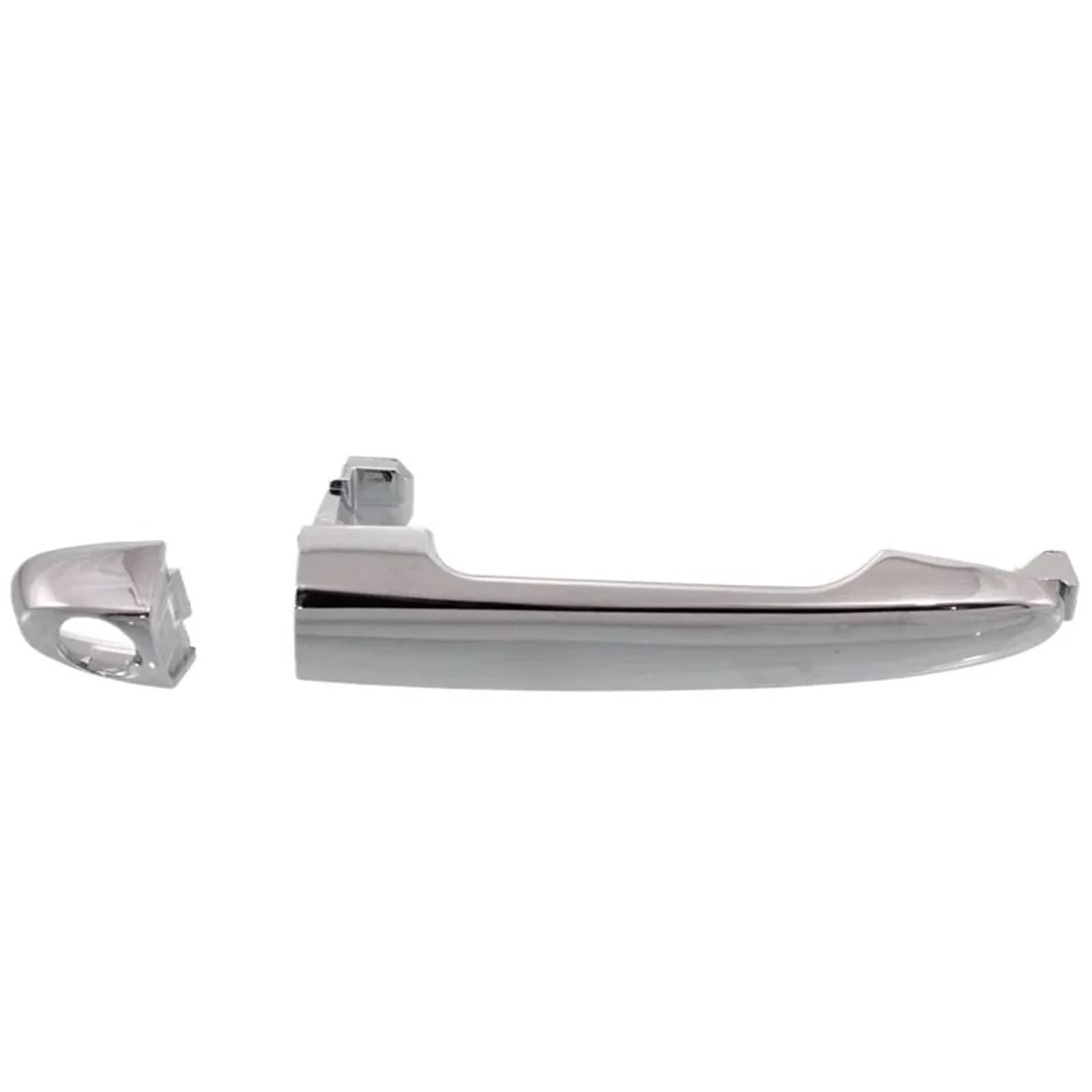 DUHNXUJ Car Door Handle for KIA for Carens for Rondo 2007-2012 Exterior Handle Rear Left Right Replacement Silvery Outside Handle(Front Left)