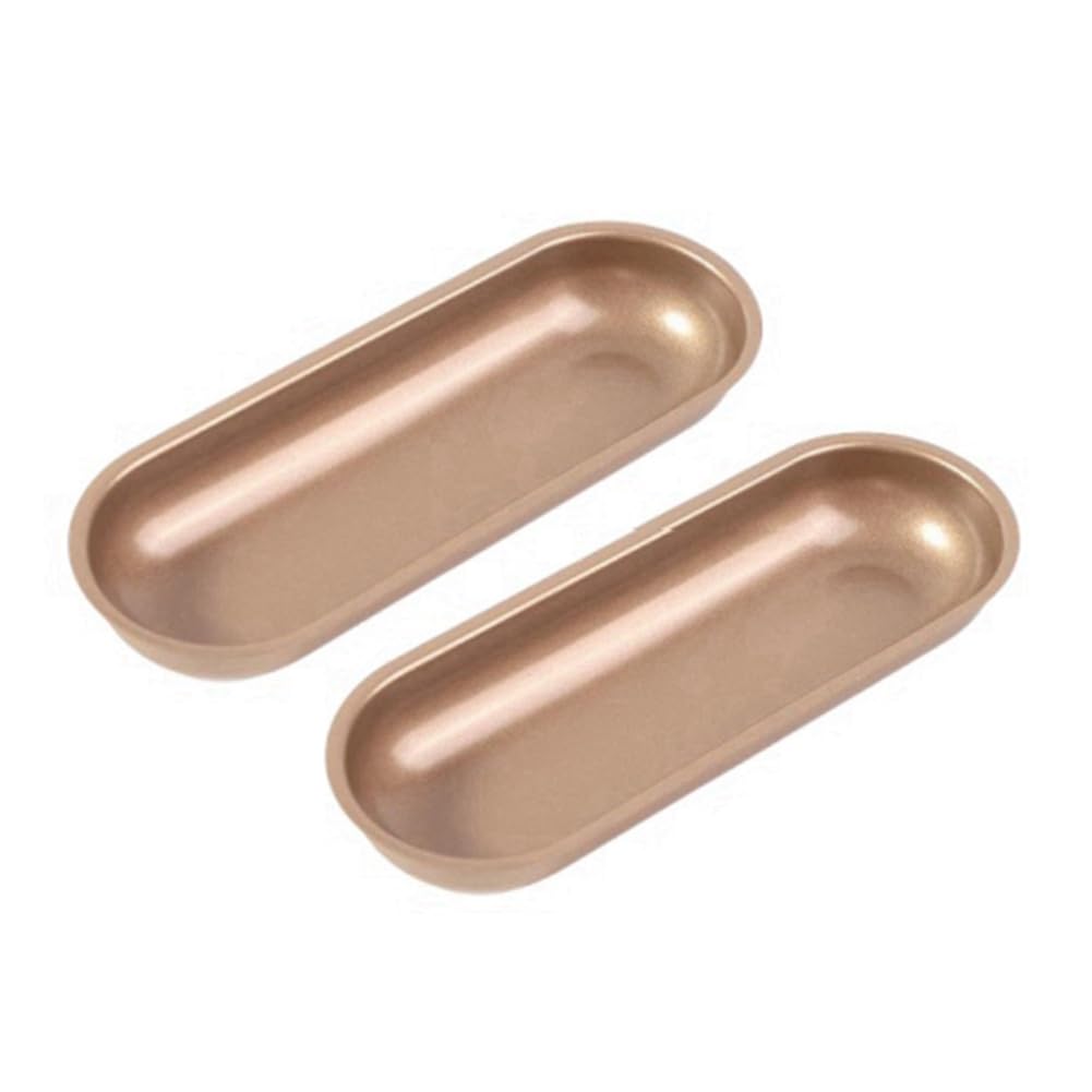 Vjsujehgy Oval Carbon Steel Hot Dog Cake Mold Pastry Bakeware DIY Cake Non Stick Toast Bread Mold Pan Kitchen Baking Tool