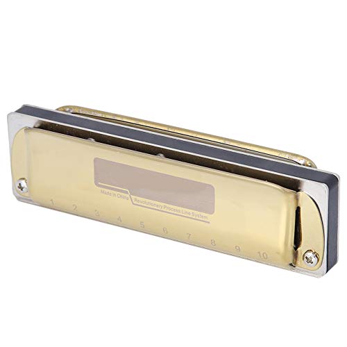 Kcivsou Harmonica 10 Trous, Harmonica 10 Trous Blues E Key Harpe Instrument de Musique à Vent Débutant Pratique KS-10BH - Les Beatles, Paul McCartney, John Lennon, RIngo Starr, George Harrison Kcivsou Harmonica 10 Trous, Harmonica 10 Trous Blues E Key Harpe Instrument de Musique à Vent Débutant Pratique KS-10BH – Image 4