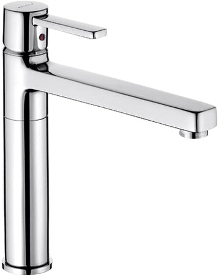 Kludi 38 979 05 75 Chrome Zenta DN 10 Kitchen Sink Tap with Fixed Spout - Grey