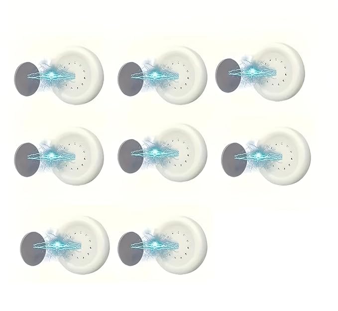Image of Magnetic Remote Control Holder Wall Mount Self-Adhesive,Strong Magnet Hole-Free Remote Holder,Remote Control Organizers Storage,Wall Mount TV Remote Organizer for Home, Office, Hotel (8pcs)