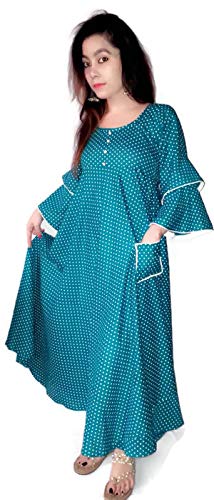 bell sleeves frock