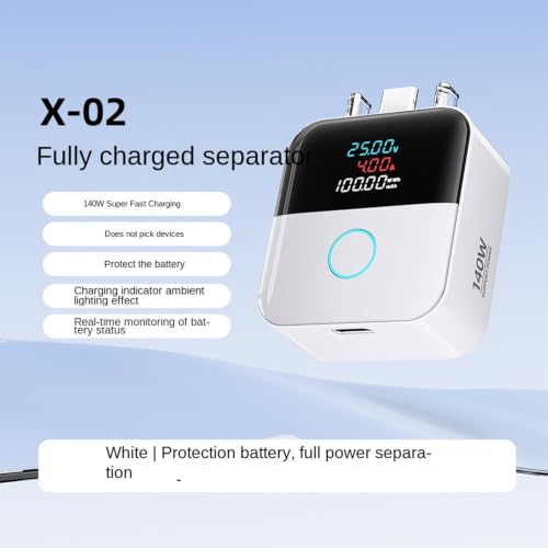 Protector para Cable de Carga con Desconexión Automática y Cargador 140W 4