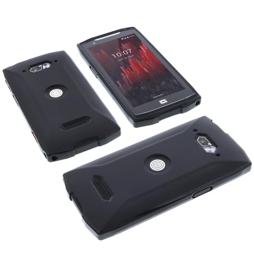 foto-kontor Coque Compatible avec CrossCall Core M5 Protection Noir Pochette Caoutchouc TPU téléphone Smartphone Bumper