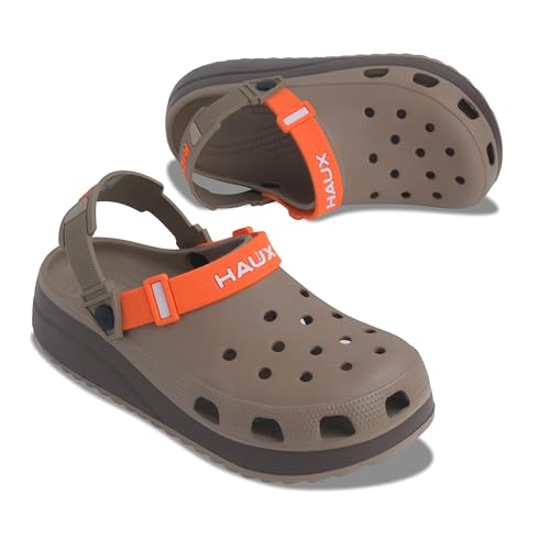 Image of HAUX Classic Ultra Soft Clogs /Sandals with Adjustable Back Strap| Comfortable & Lightweight| Stylish & Anti-Skid| Indoor & Outdoor Casual Sports Mules Boys