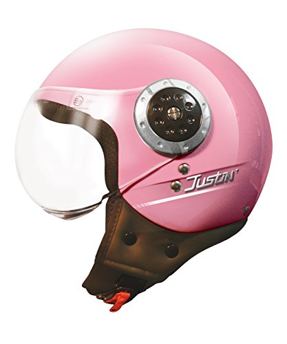 TORX casco Moto Justin, Rosa, talla M Cover