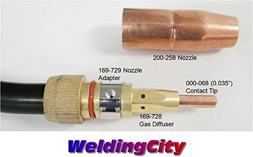 WeldingCity 250-amp 12-ft Air-cooled MIG Welding Gun Torch