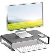 Livzing Metal Monitor Stand Monitor Riser Desk Organizer Supports Upto 20 KG Multipurpose PC Comp...