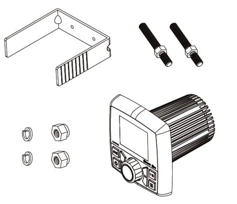 Marine Audio MA112 AM/FM/USB Compact Bluetooth Stereo with App Control