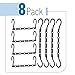Mr. Pen- Space Saving Hangers, Black, 8 Pack, Clothes Organizers, Shirt Hangers, Magic Closet Space Savers