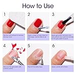 Gellen Gel Nail Polish Remover - 2Pcs Gel Polish Remover for Nails with Cuticle Pusher and Cuticle Oil, Quick & Easy Gel Nail Polish Removal in 2-5 Minutes, No Need Soaking or Wrapping 15ml 0.5fl.oz - Image 3
