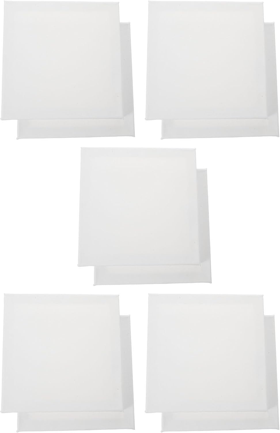 10pcs Artist Canvas Boards 8x8 Inch Cotton Painting Panels